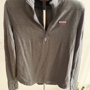 Vineyard Vines “The Shep Shirt” Dreamcloth 1/4 Zip Pullover Gray | M | LNWT
